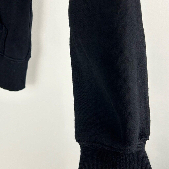 TNA Sweatfleece Cozy fleece Sweater women’s large black snug fit - Picture 9 of 11